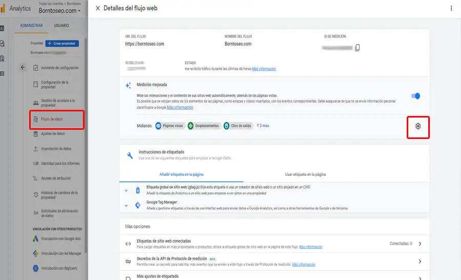 Cómo ver las estadísticas de búsquedas internas de mi sitio en analytics