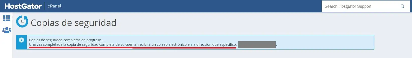 Migrar web de Hostgator a Banahosting