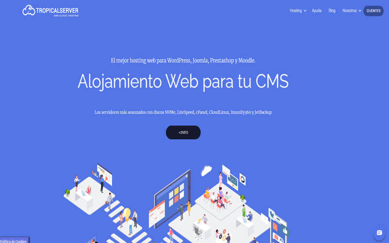 Hosting Especifico CMS