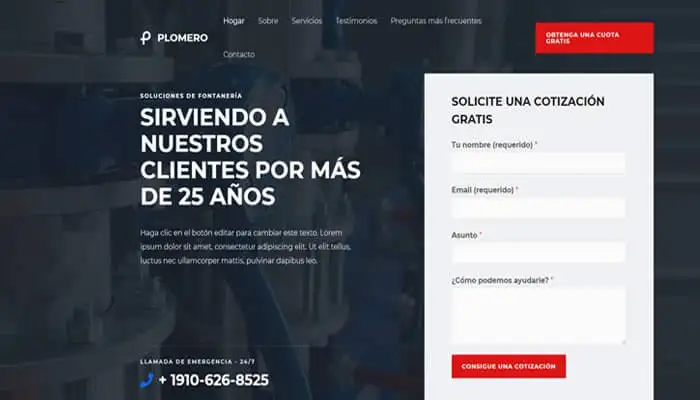 Plantilla Premium WordPress Astra